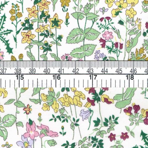 Liberty Fabric Organic Tana Lawn Field Flowers A - Image 3
