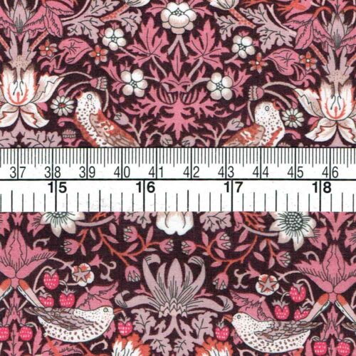 Liberty Fabric Organic Tana Lawn Strawberry Thief A - Image 3