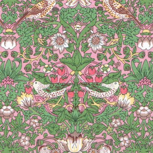 Liberty Tana Lawn Fabric Strawberry Thief Spring B