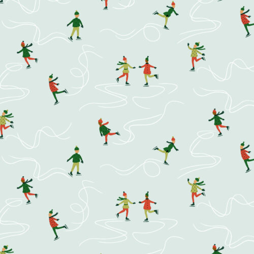Liberty Quilting Cotton Ice Dancing