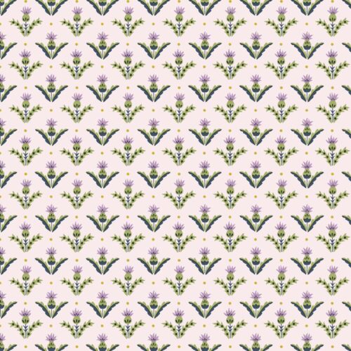Liberty Quilting Cotton Tay Thistle A