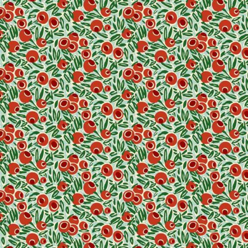 Liberty Quilting Cotton Yew Berries A