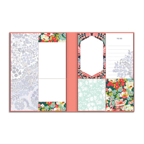 Liberty floral Post It Notes Set