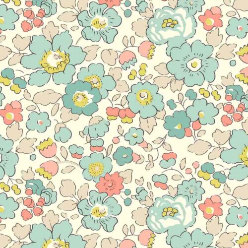 Bespoke Liberty Tana Lawn Fabric Betsy Mojito
