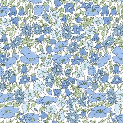 Liberty Fabric Tana Lawn Poppy and Daisy Q