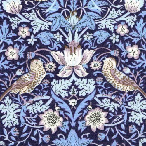 Liberty Fabric Tana Lawn Strawberry Thief Q - Image 2