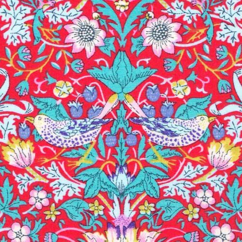 Liberty Fabric Tana Lawn Strawberry Thief R - Image 2