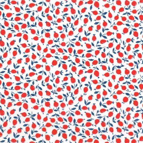 Liberty Tana Lawn Fabric Ed E Red
