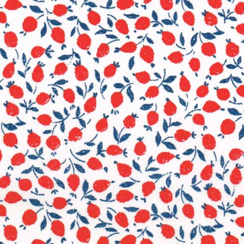 Liberty Tana Lawn Fabric Ed E Red - Image 2