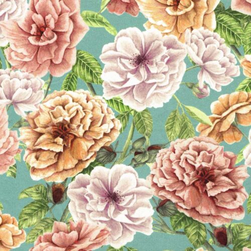 Liberty Fabric English Rose A