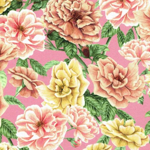 Liberty Fabric English Rose C