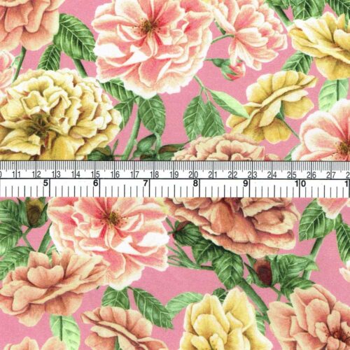 Liberty Tana Lawn Pink Rose print