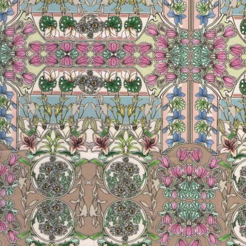 Liberty Fabric Flower Fete C
