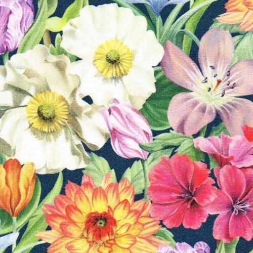 Liberty Tana Lawn Fabric Melody Blooms C - Image 2