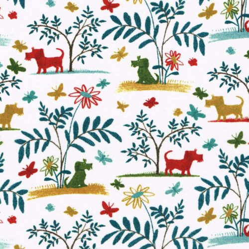 Liberty Tana Lawn® Fabric Plum Dog C