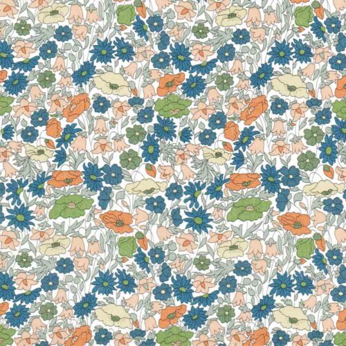 Liberty Tana Lawn Fabric Poppy Forest