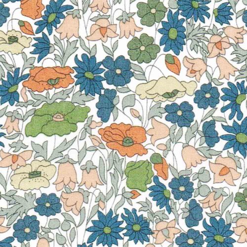 Liberty Tana Lawn Fabric Poppy Forest