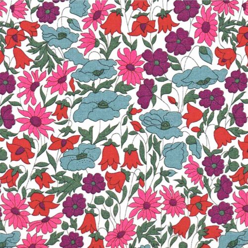 Liberty Tana Lawn Fabric Poppy and Daisy P