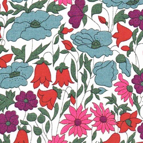 Liberty Tana Lawn Fabric Poppy and Daisy P