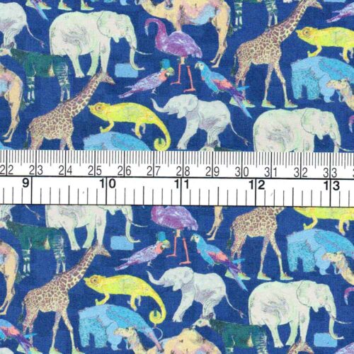 Liberty Tana Lawn Fabric Queue for the Zoo H-CC - Image 3