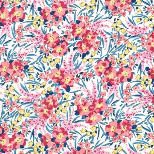 Liberty Tana Lawn Fabric Swirling Petals A