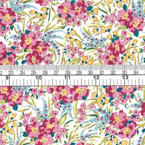 Liberty Tana Lawn Fabric Swirling Petals
