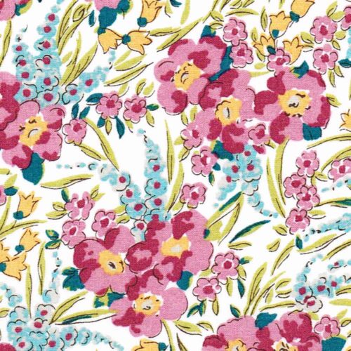Liberty Tana Lawn Fabric Swirling Petals