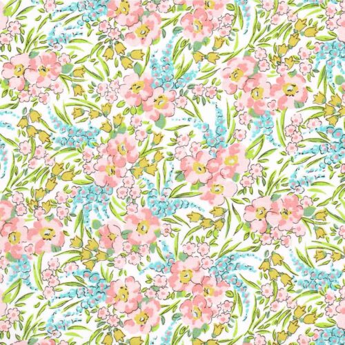 Liberty Tana Lawn Fabric Swirling Petals C