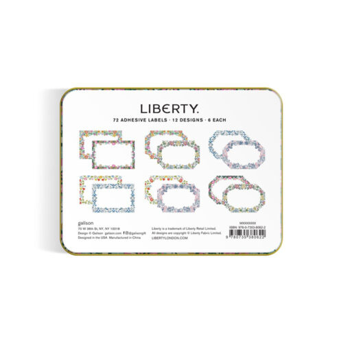 Liberty Tin Of Sticky Labels