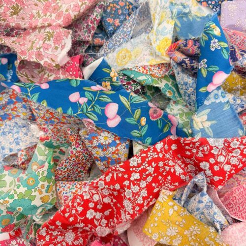 100g Liberty Tana Lawn Rainbow Ribbons