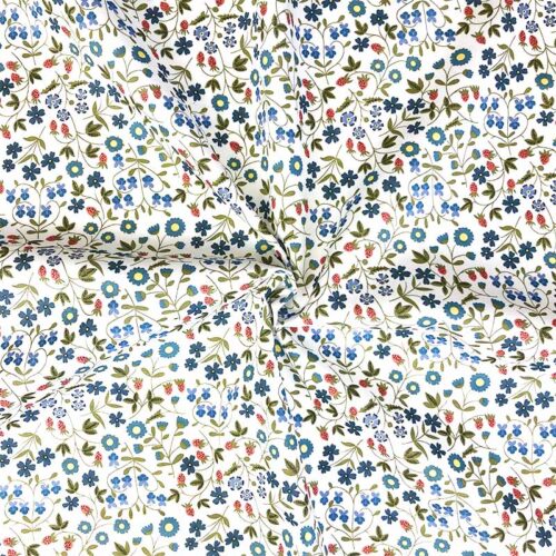 Liberty Fabric Scrunched