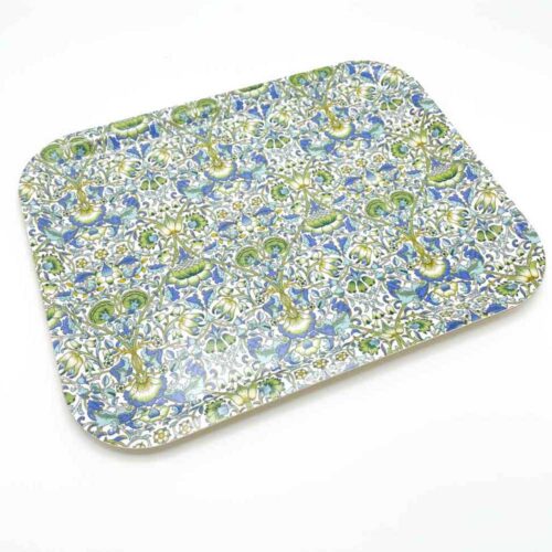 Large Tray In Liberty Lodden Blue/Green - Image 2