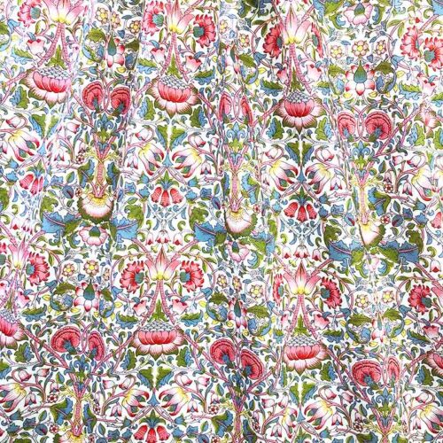 fabric draped