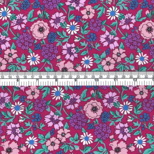 Liberty Fabric Organic Tana Lawn® Louisiana Bouquet A - Image 2