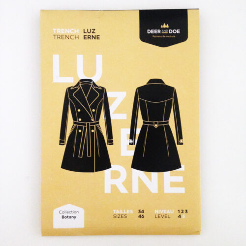 Deer And Doe Luzerne Trench Sewing Pattern