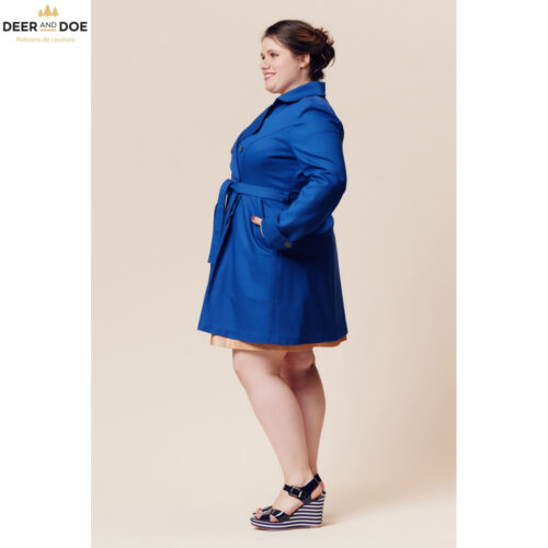 Deer And Doe Luzerne Trench Sewing Pattern - Image 4