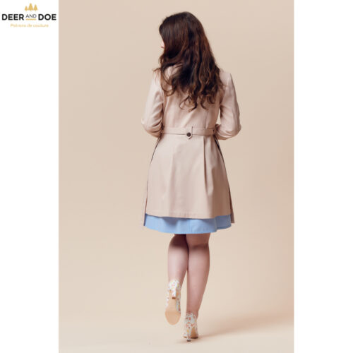 Deer And Doe Luzerne Trench Sewing Pattern - Image 9