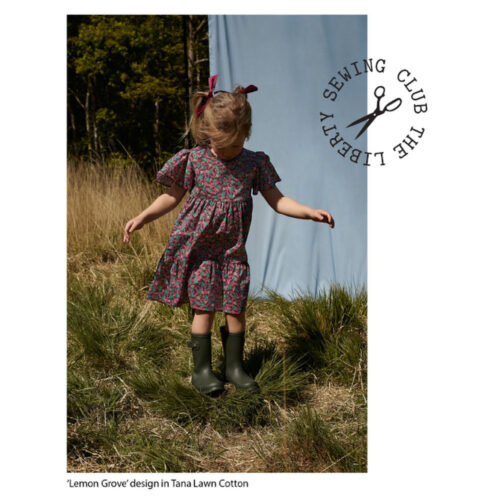 Liberty Dress Pattern Mabel Tiered Dress - Image 2