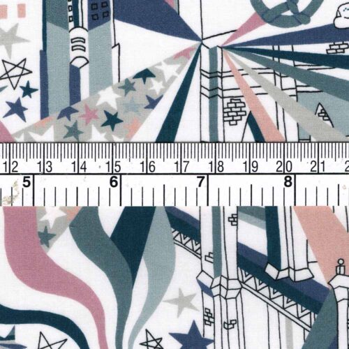 Liberty Fabric Tana Lawn® Manhattan B - Image 2