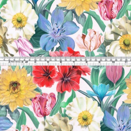 Liberty Fabric Tana Lawn Meadow Melody A-SP 1.8m Remnant (Box P) - Image 2