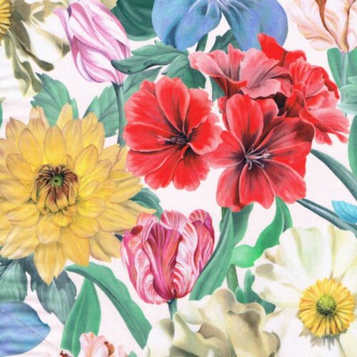 Liberty Fabric Tana Lawn Meadow Melody A-SP 1.8m Remnant (Box P)
