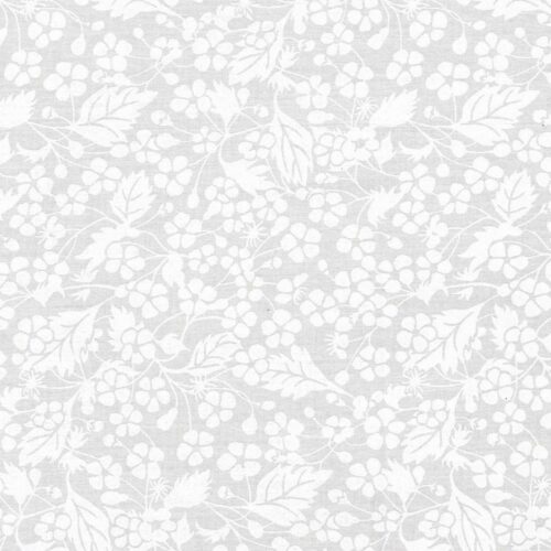 Liberty Tana Lawn® Fabric Mitsi Garden X | White On White