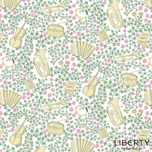 Liberty Quilting Cotton Musical Meadow C