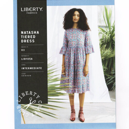 Liberty Dress Pattern "Natasha" Tiered Dress