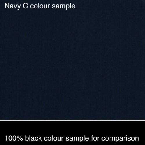Liberty Tana Lawn® Fabric Plain Navy C - Image 2