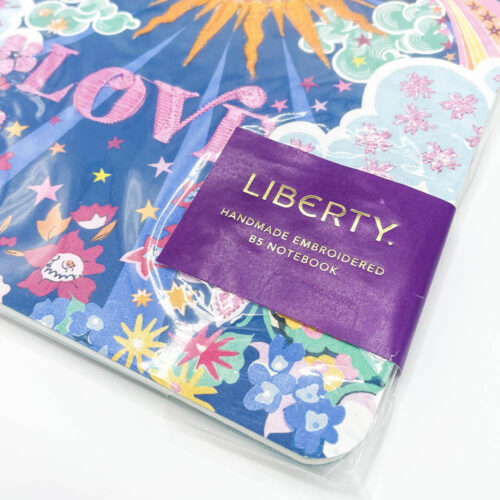 Liberty All You Need Is Love Embroidered B5 Notebook - Image 5