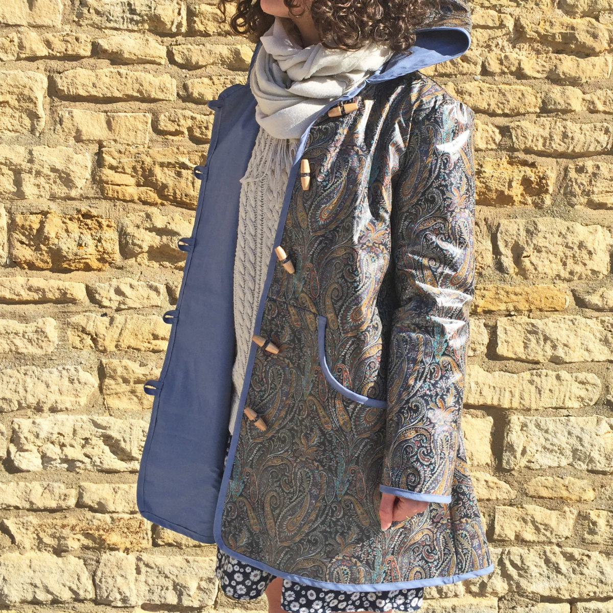 Liberty oilcloth raincoat
