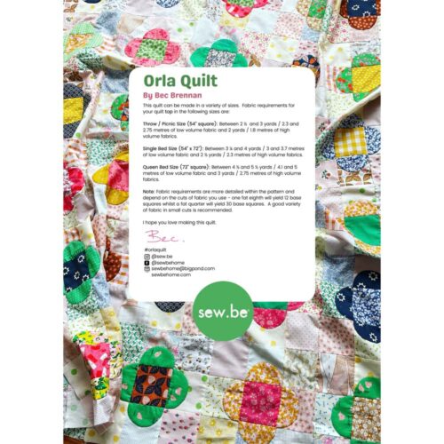 Sew Be Orla Quilt Pattern - Image 3
