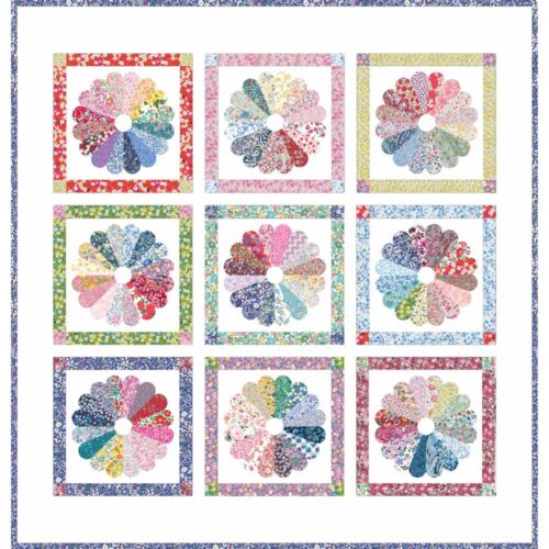 Over The Rainbow Full Quilt Kit