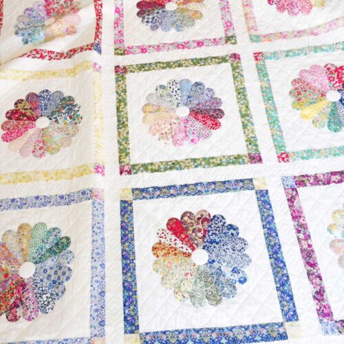 Over the rainbow epp quilt